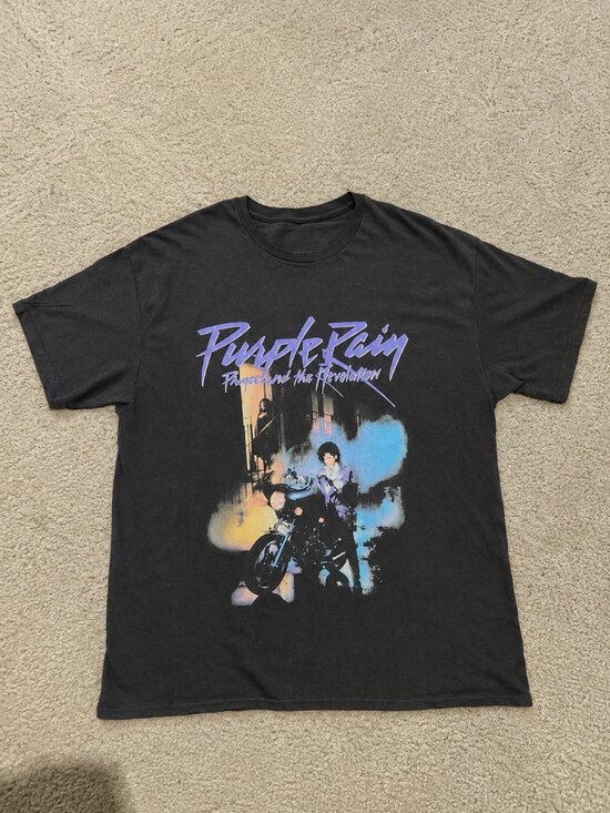 Other - Purple Rain T - Shirt, Prince graphic